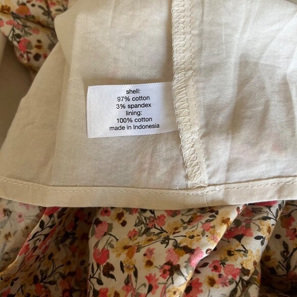 Lane Bryant Floral Maxi Skirt Womens Size 26/28 4X Pull On Long Tiered NWT - Picture 8 of 8